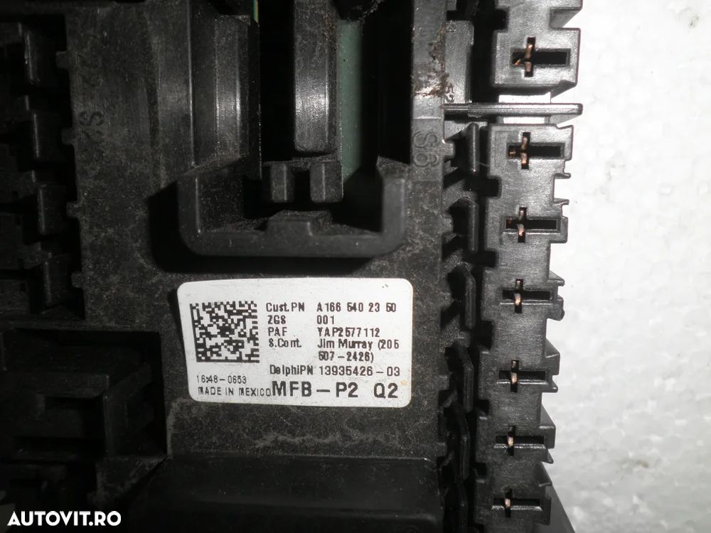 Panou Sigurante Mercedes ML W166 A1665402350 - 3