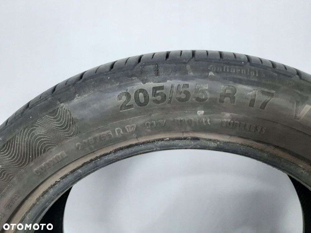 OPONY CONTINENTAL CONTI PREMIUMCONTACT 5 205/55R17 91V DOT 2022 BIEZNI 6MM - 4