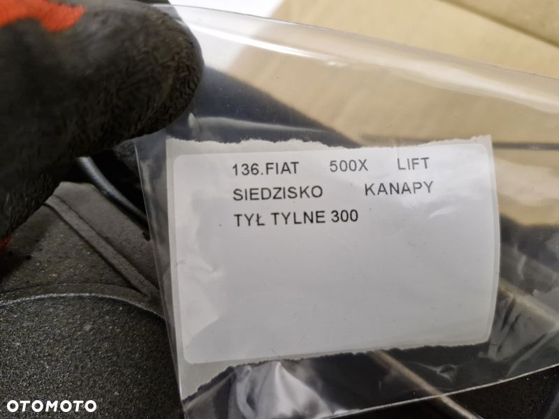 FIAT 500X LIFT SIEDZISKO KANAPY TYŁ TYLNE - 5
