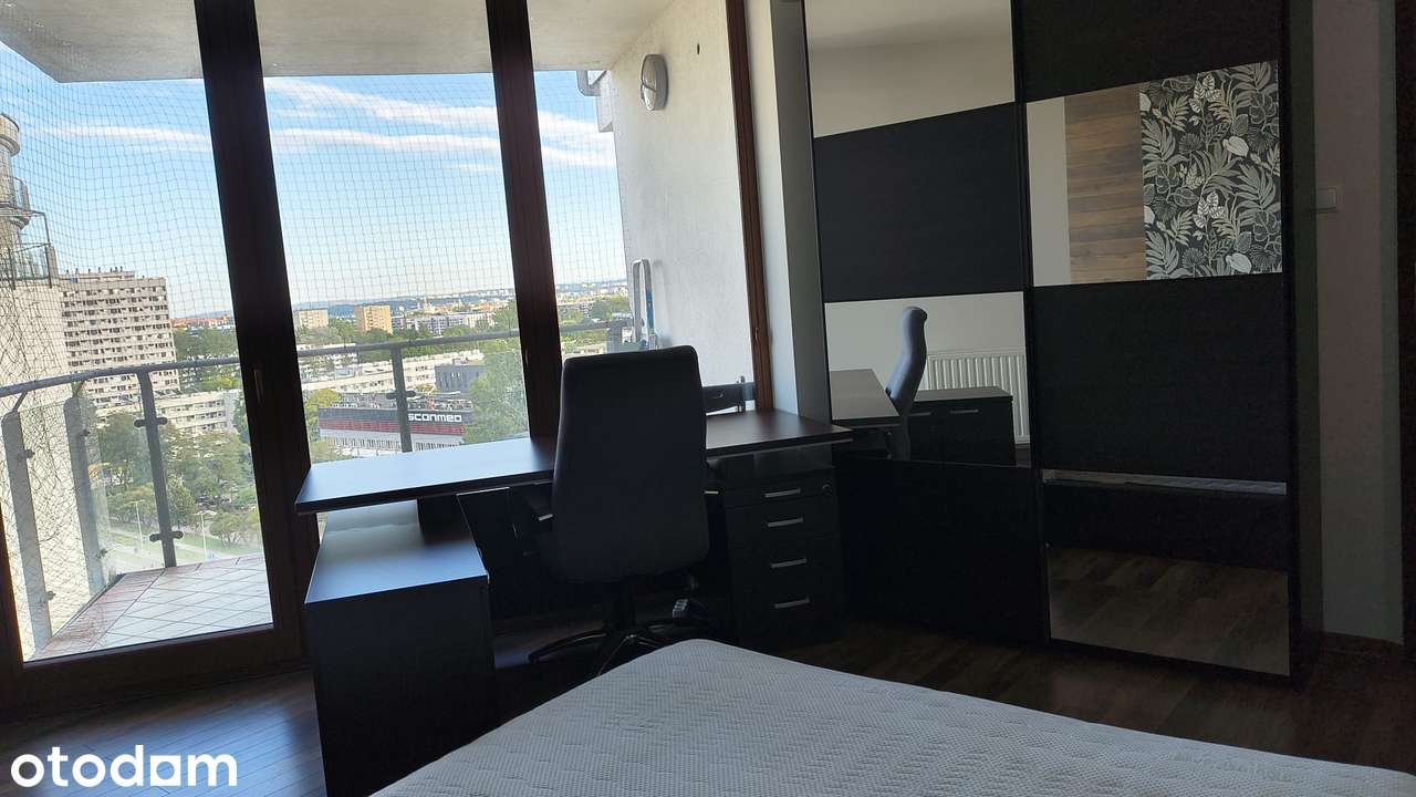 2 pokoje | 43 m² | 11. piętro | 2 balkony | basen, SPA, siłownia garaż