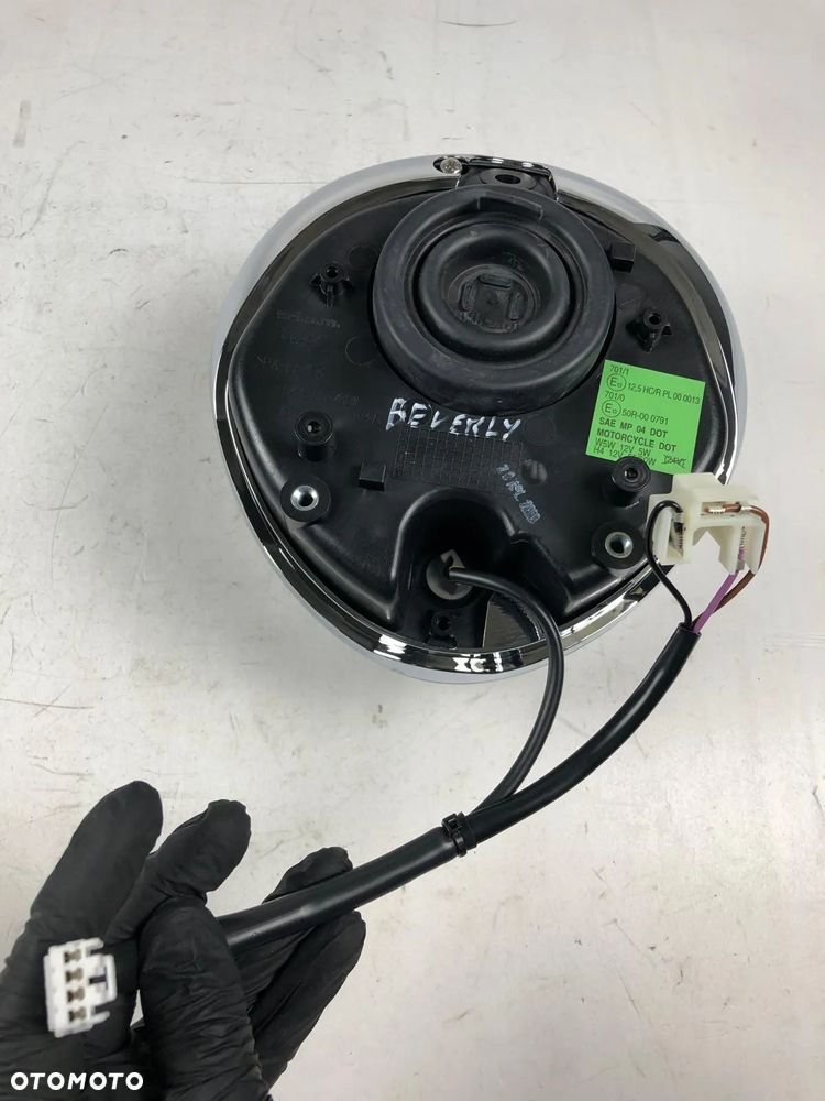 Piaggio Beverly Lampa Reflektor Przód Przedni - 4