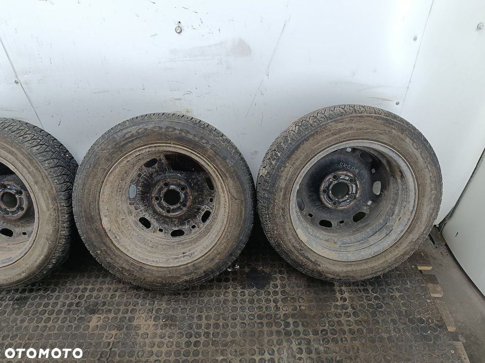 FELGI STALOWE KOMPLET 14 Z OPONAMI SKODA FABIA I 6Q0601027A - 4