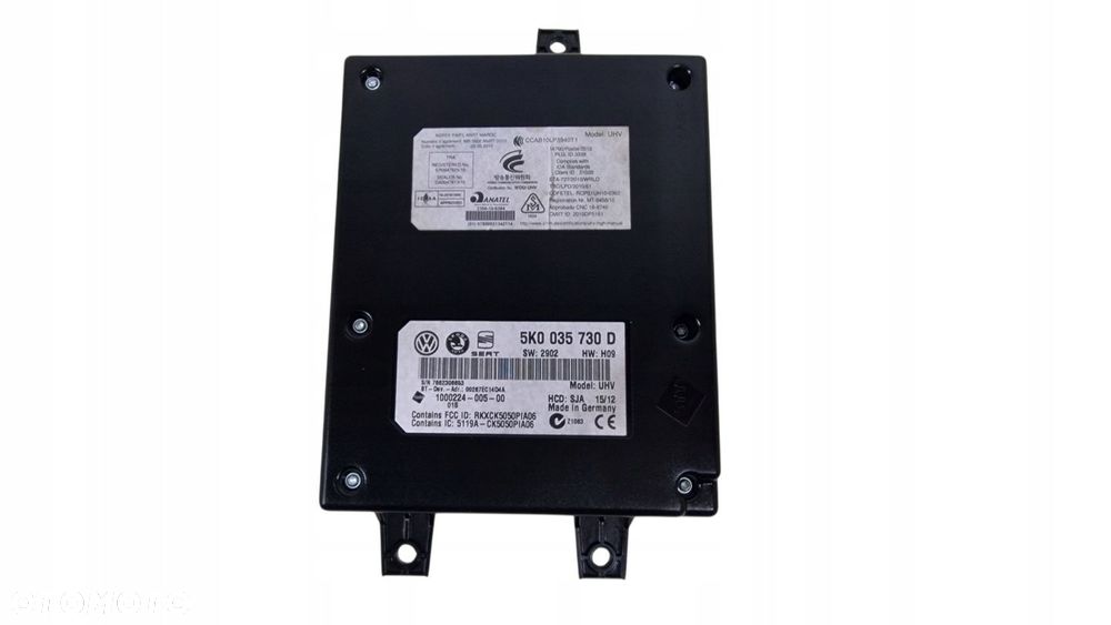 VW SKODA SEAT MODUŁ BLUETOOTH 5K0035730D