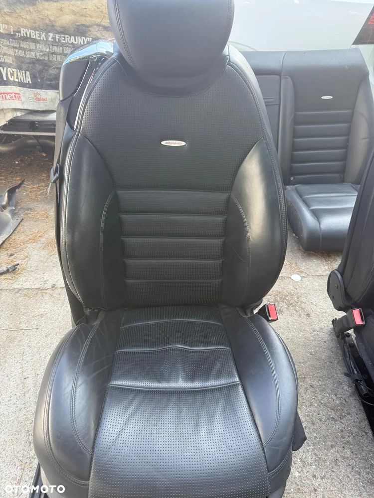 fotel fotele skora skory mercedes cl w216 63amg 63 amg masaze dynamica wentylowane - 3
