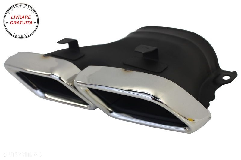 Ornamente tobe sistemul de evacuare Mercedes C-Class W205 S205 C205 A205 E-Class W- livrare gratuita - 4