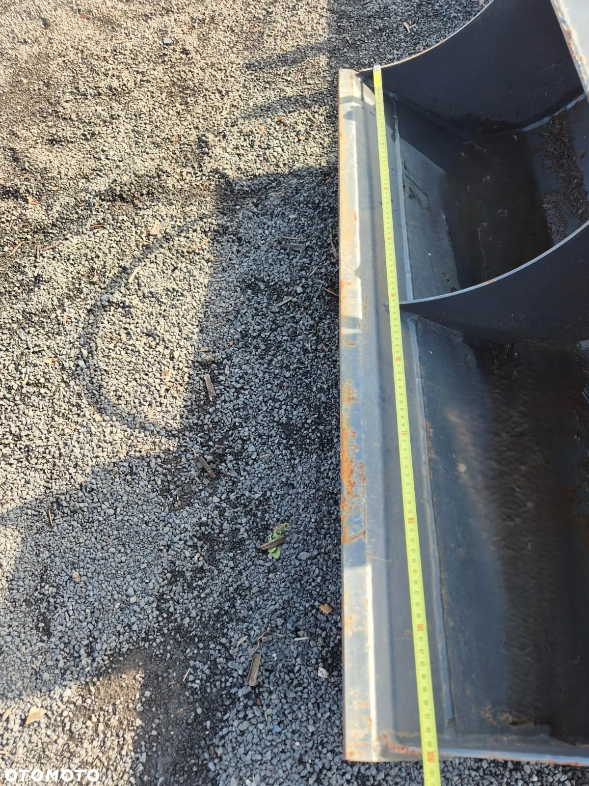 Łyżka hydrauliczna 100cm mocowanie MS03 maszyny 2,5-3t - 4