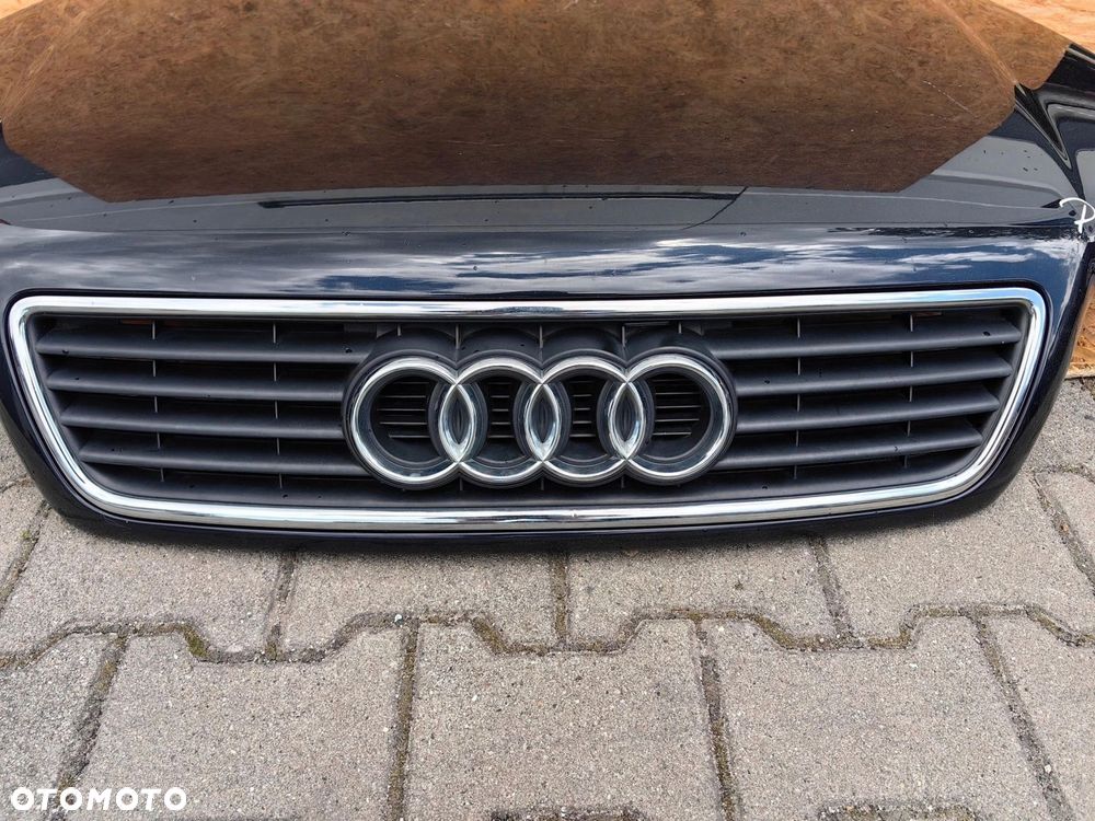 Maska pokrywa silnika Audi 100 A6 c4 kolor LZ5L oryginalna - 3
