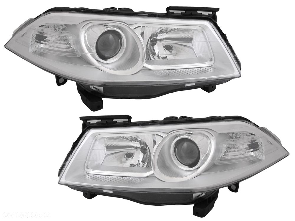 Reflektor lampa Przód Renault Megane II 2 Lift Fl 2006-2008 kpl - 1