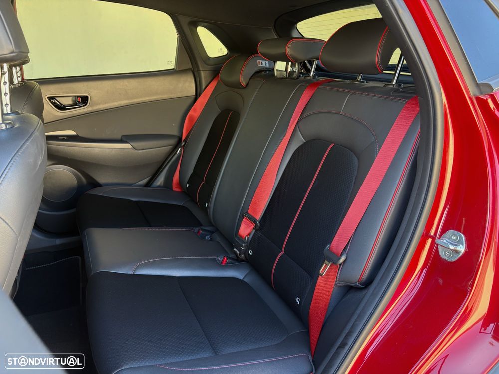 Hyundai Kauai 1.0 T-GDi Premium Pele/Tec.Vermelho - 8