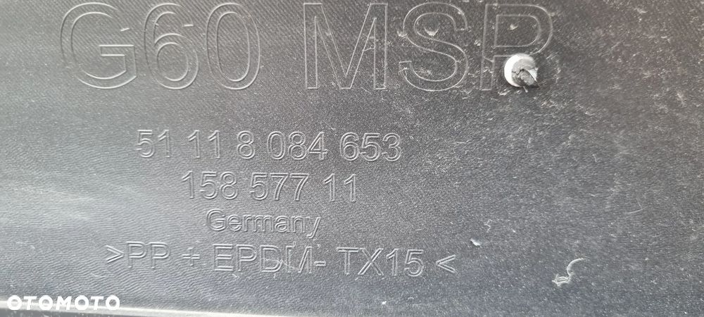 BMW 5 G60 G61 M-PAKIET 2023- zderzak przód oryginał MA282 - 14