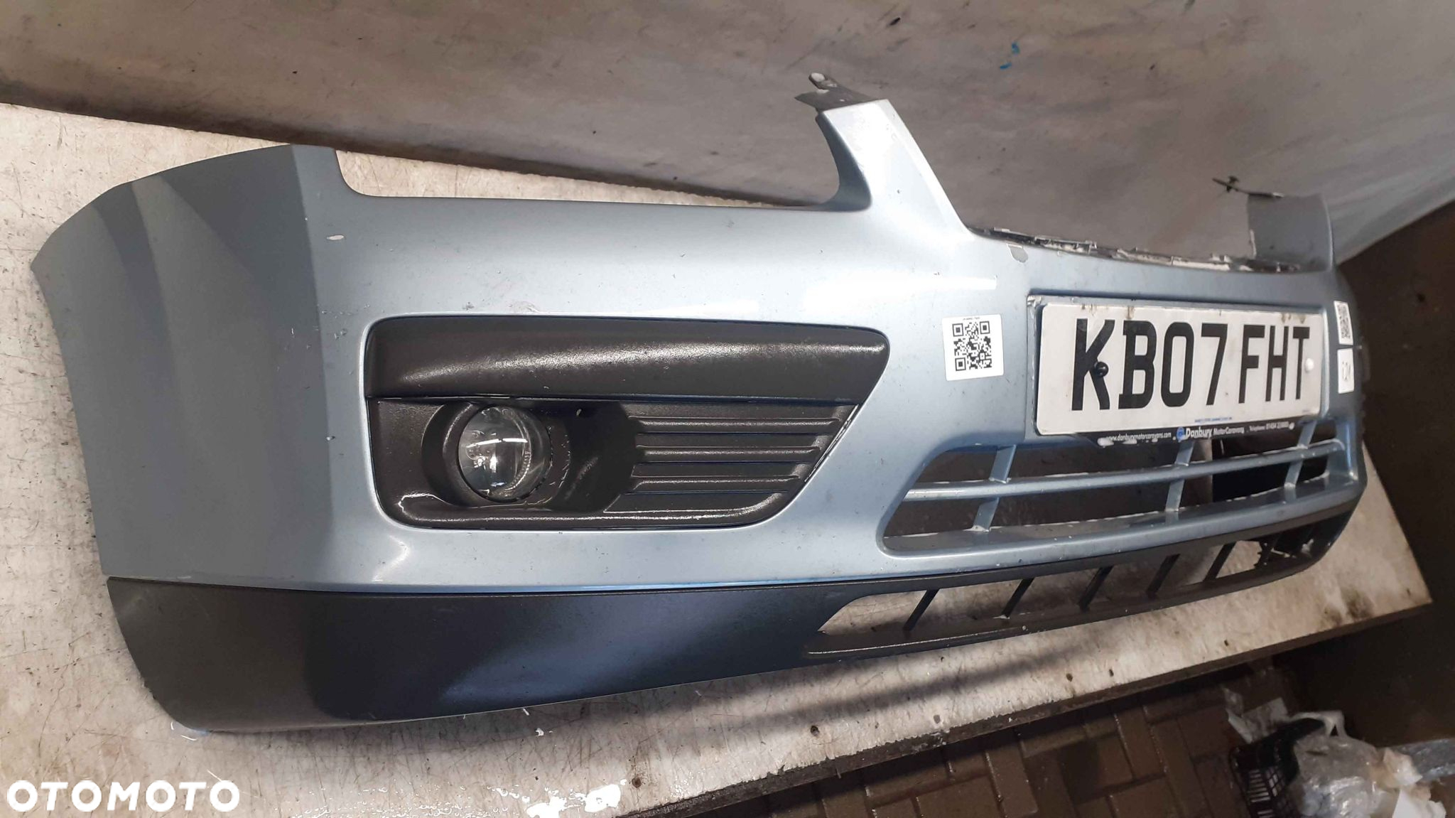 } ZDERZAK PRZÓD PRZEDNI DO FORD FOCUS MK2 II Z3 BŁĘKITNY HALOGENY - 4