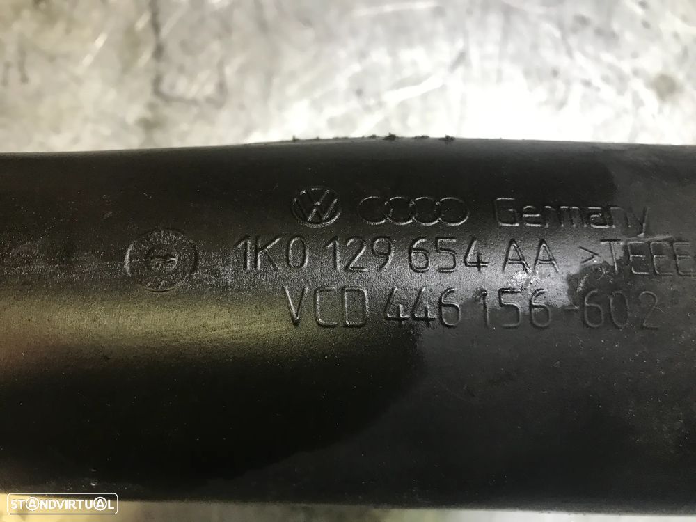 TUBO INTERCOOLER VOLKSWAGEN GOLF V / SEAT LEON / AUDI A3 1.9TDI 105CV 1K0129654AA - 3