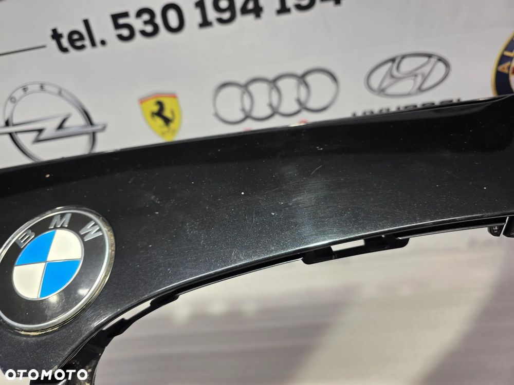 BMW F40 19- ZDERZA PRZEDNI PRZÓD NA 6xPDC ŁADNY , KOLOR CZARNY METALIK , NR 51117459908 / 7459708 , NR AUKCJI NZ1638 - 15