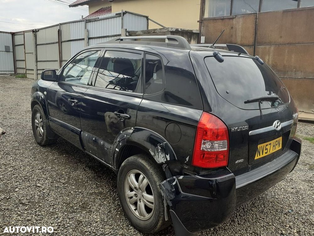 Usa Stanga Spate Hyundai Tucson 2006 - 2010 SUV 4 Usi Negru EB (582) - 4