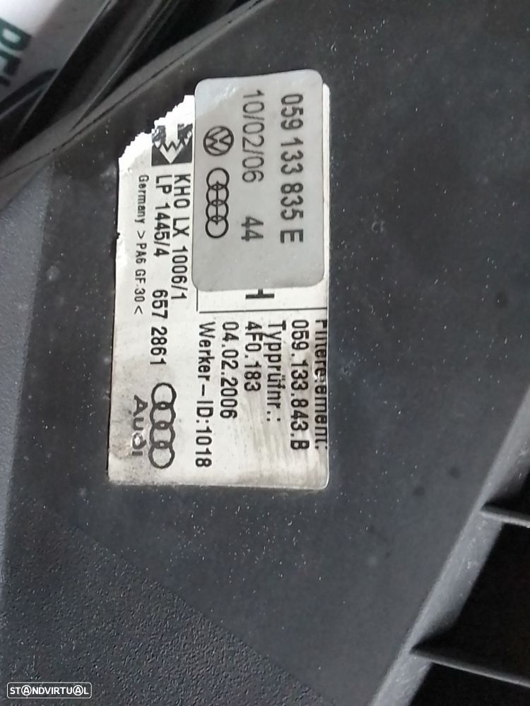 Caixa De Filtro De Ar Completo Audi A6 Avant (4F5, C6) - 4