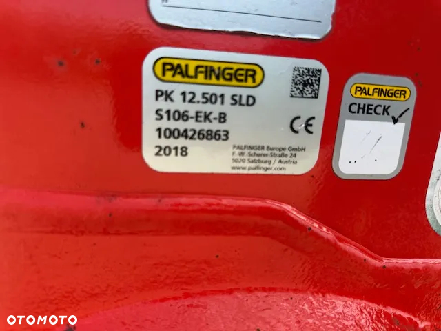 Palfinger HDS Palfinger PK12501 SLD5 3wysuwy hydrauliczne sterowanie radiowe - 13