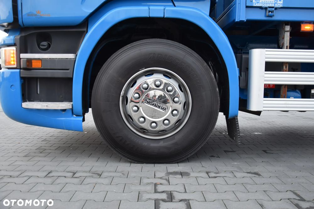 Scania P250 / EURO 6 / SKRZYNIA 7.8 M / WINDA DHOLLANDIA / PODUSZKI NA TYLNEJ OSI / RETARDER / KLIMA / TEMPOMAT / SERWISOWANY / SPROWADZONY - 12