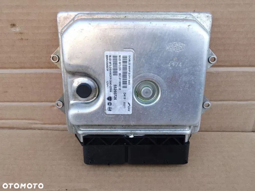 sterownik silnika komputer opel combo d doblo II 1.3 cdti 14r 55260726 - 1