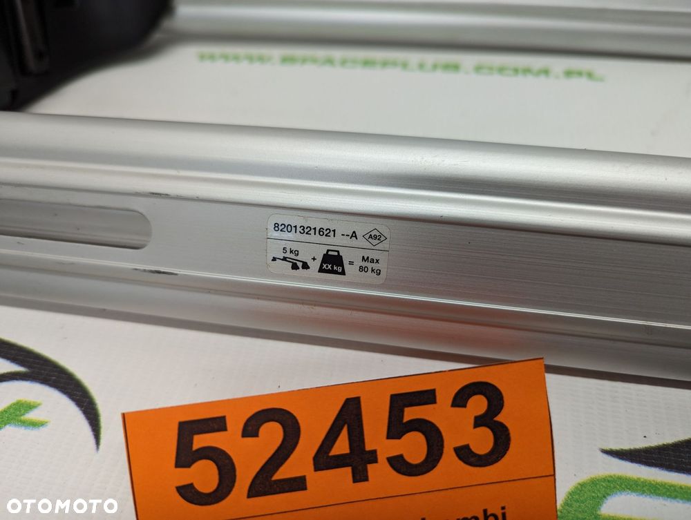 Bagażnik dachowy bazowy belki poprzeczki Renault Clio 4 Grand Tour, kombi - 6