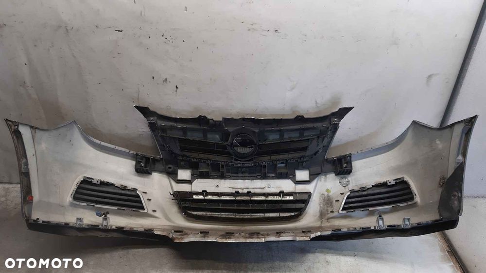 ) ZDERZAK PRZÓD PRZEDNI OPEL VECTRA C LIFT FL Z163 SZARY - 5