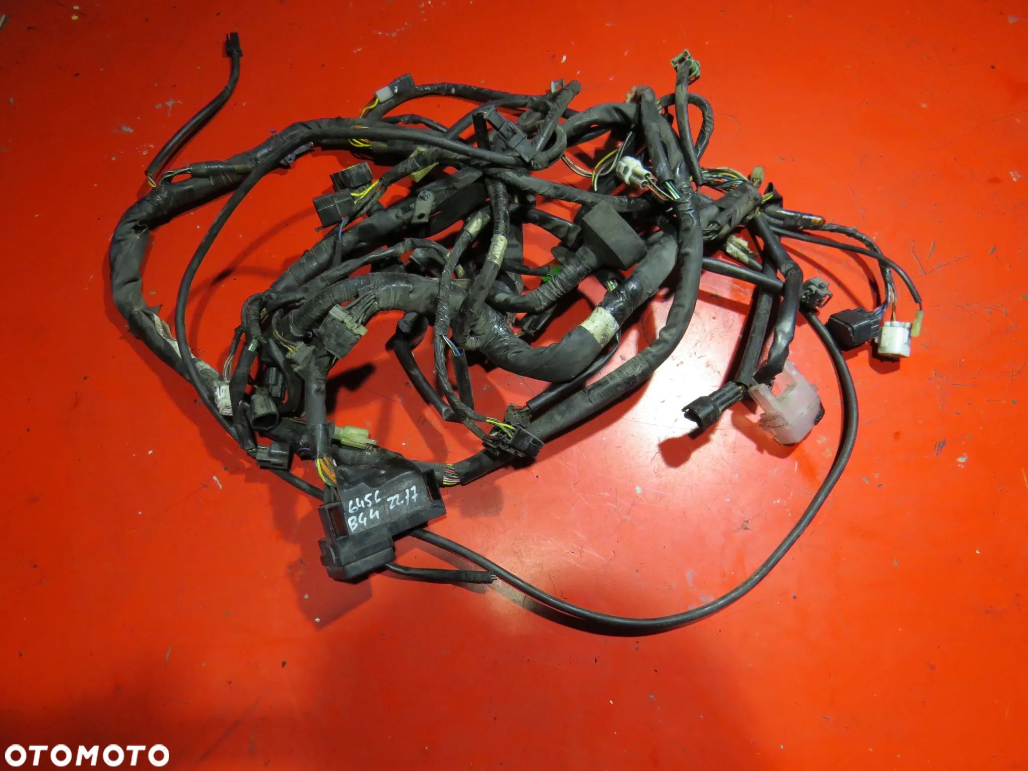 SUZUKI BURGMAN 400 k7 instalacja elektryczna wiązka kable przewody - 1