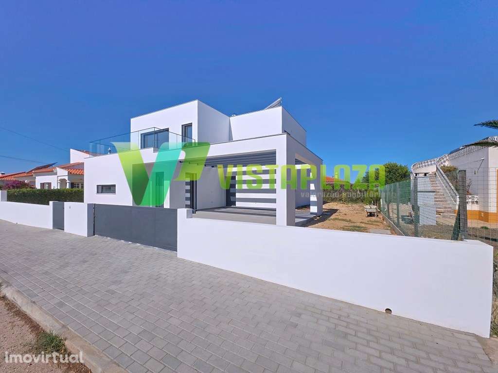 Moradia M3 Nova, com Vista Mar e Piscina, Urbanização Paisagem Ocea... - Grande imagem: 3/34