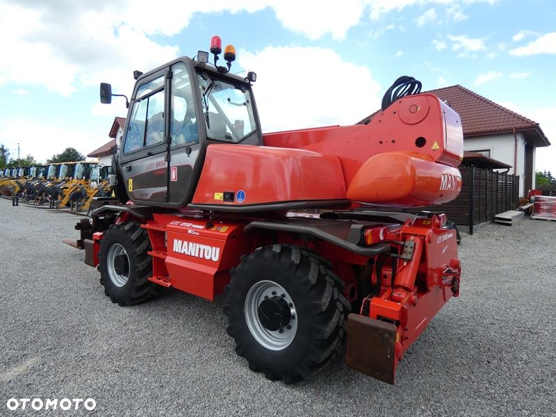 Manitou MRT2150 ROTO / Sprowadzona / Pilot , wciągarka, łyżka + widły / - 4