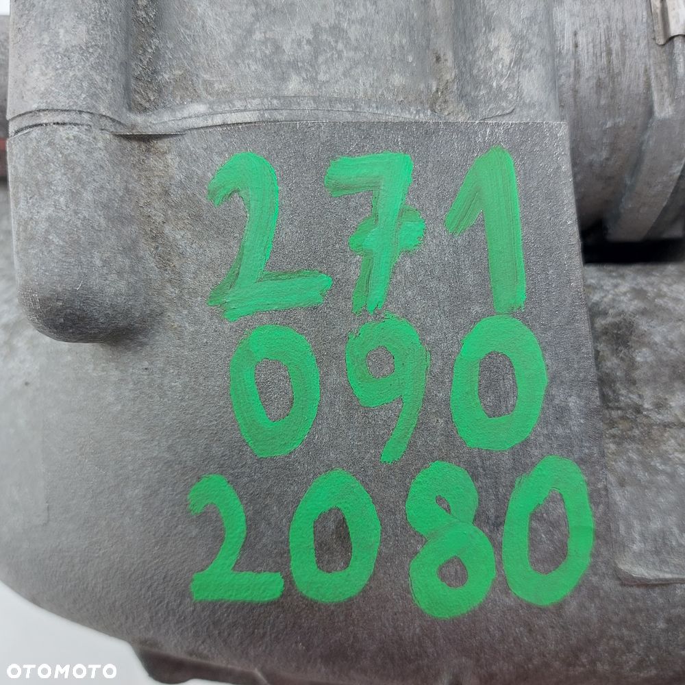 TURBOSPREZARKA 1.8 KOMPRESSOR MERCEDES CLK W209 C W203 ORYGINAL DEMONTAZ 2710902080 KOMPRESOR DOLADOWANIA TURBO - 3