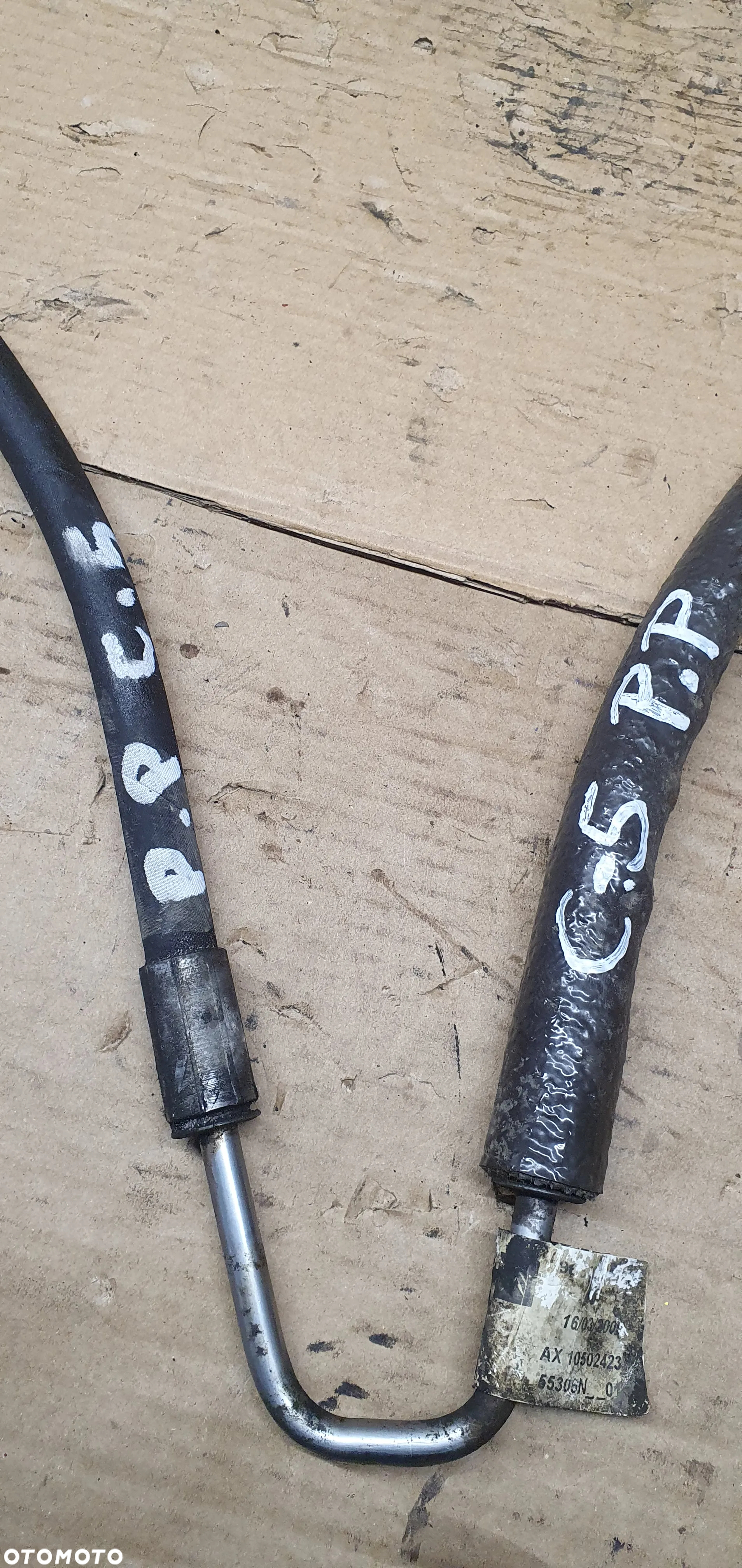 Przewód rurka zawieszenia Citroen C5 III 9682770180 - 7