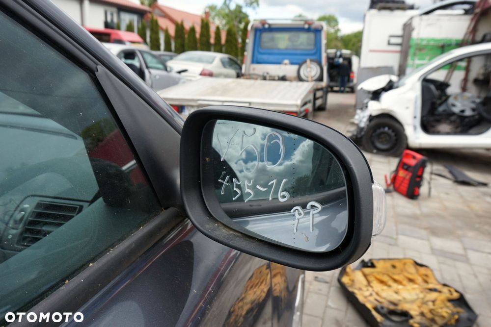 LUSTERKO ELEKTRYCZNE PRAWE V50  455-16 SZARY VOLVO 2004-2007 - 3