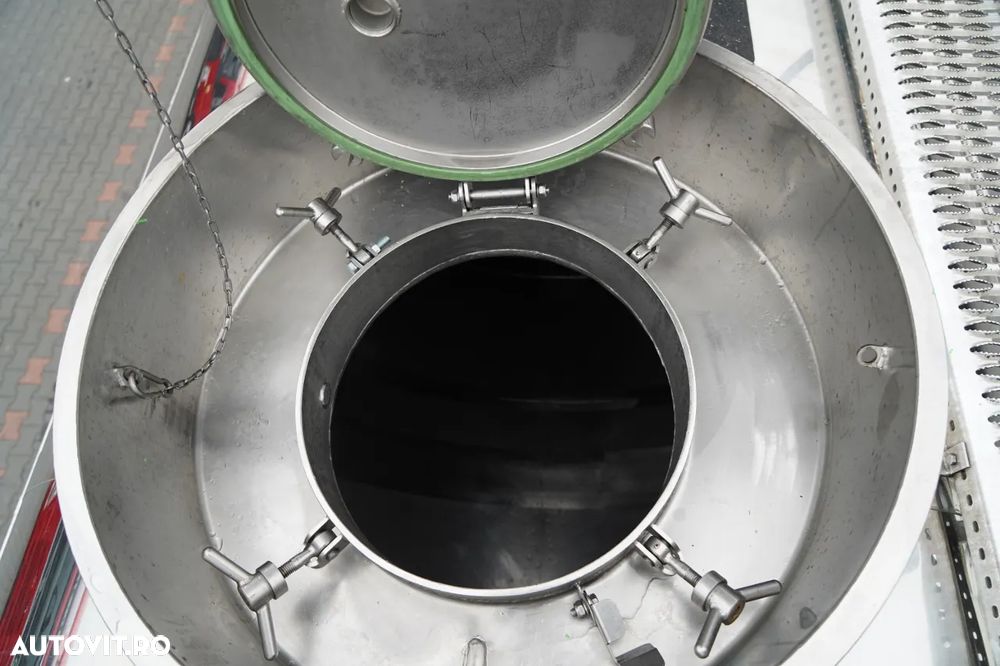 Spitzer REZERVOR ALIMENTE / 3 COMPARTIMENTE / 30.000 L / AXĂ RIDICABILĂ / SAF - 15