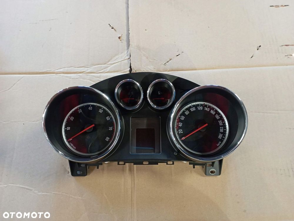 OPEL ASTRA J IV 4 LICZNIK PRĘDKOŚCIOMIERZ ZEGARY EUROPA 13328265 - 1