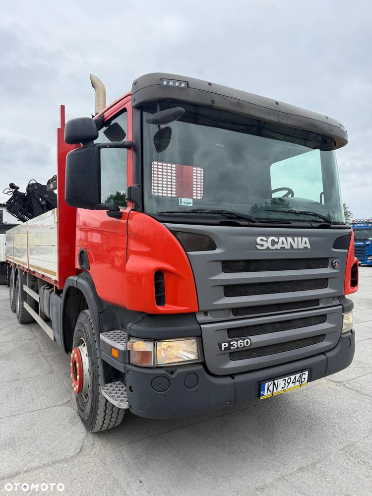 Scania P360 / 6x4 / HIAB 211 / Stan NOWY / - 10