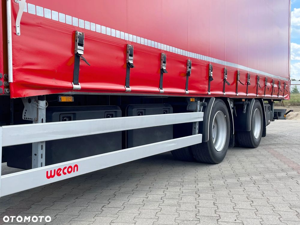 Wecon PRZYCZEPA TANDEM / 7,75 M / SUWANY PODNOSZONY DACH / SALON PL - 4