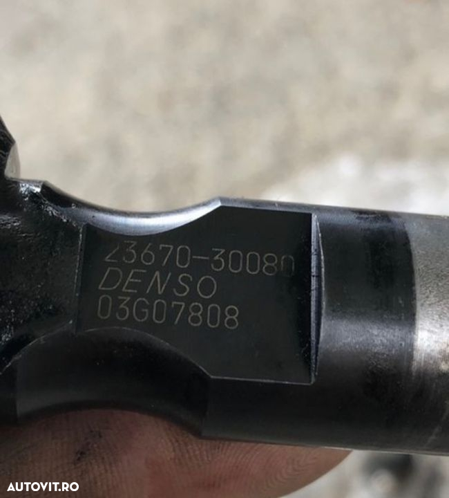 Injectoare injector Pompa Înaltă presiune motorina diesel  land Cruise j90 j120 j12 hilux motor 30d d4d dezmembrări denso 03g07808 dezmembrari piese motor 1kd-ftv - 9