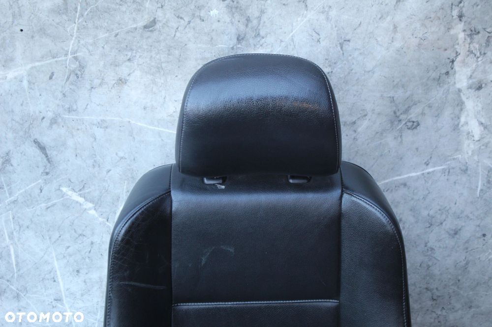 FOTEL LEWY PRZEDNI SPORT PRZÓD CZARNA SKÓRA BMW X5 E53 - 2