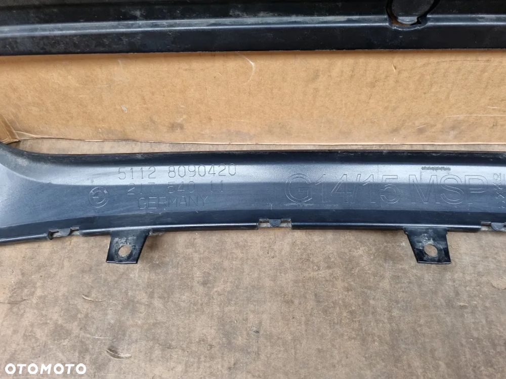 BMW 8 G14 G15 M-PAKIET ZDERZAK TYŁ TYLNY - 7
