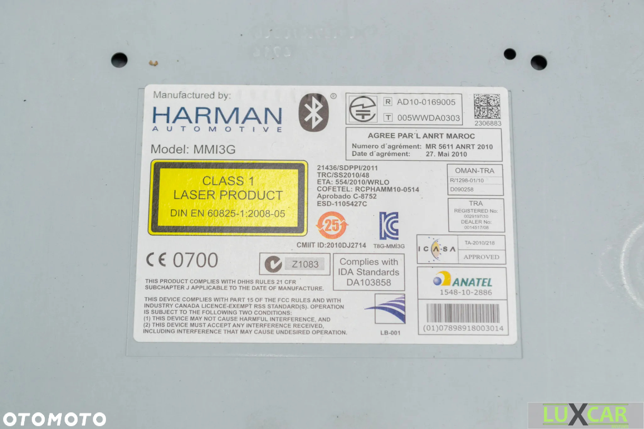 AUDI A4 B8 LIFT RADIO CZYTNIK NAWIGACJI NAVI 8R2035666H GORLICE - 4