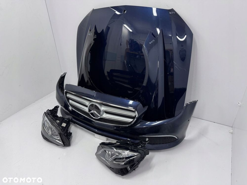 PRZÓD MERCEDES E KLASA W213 LAMPY MASKA ZDERZAK BŁOTNIKI - 3