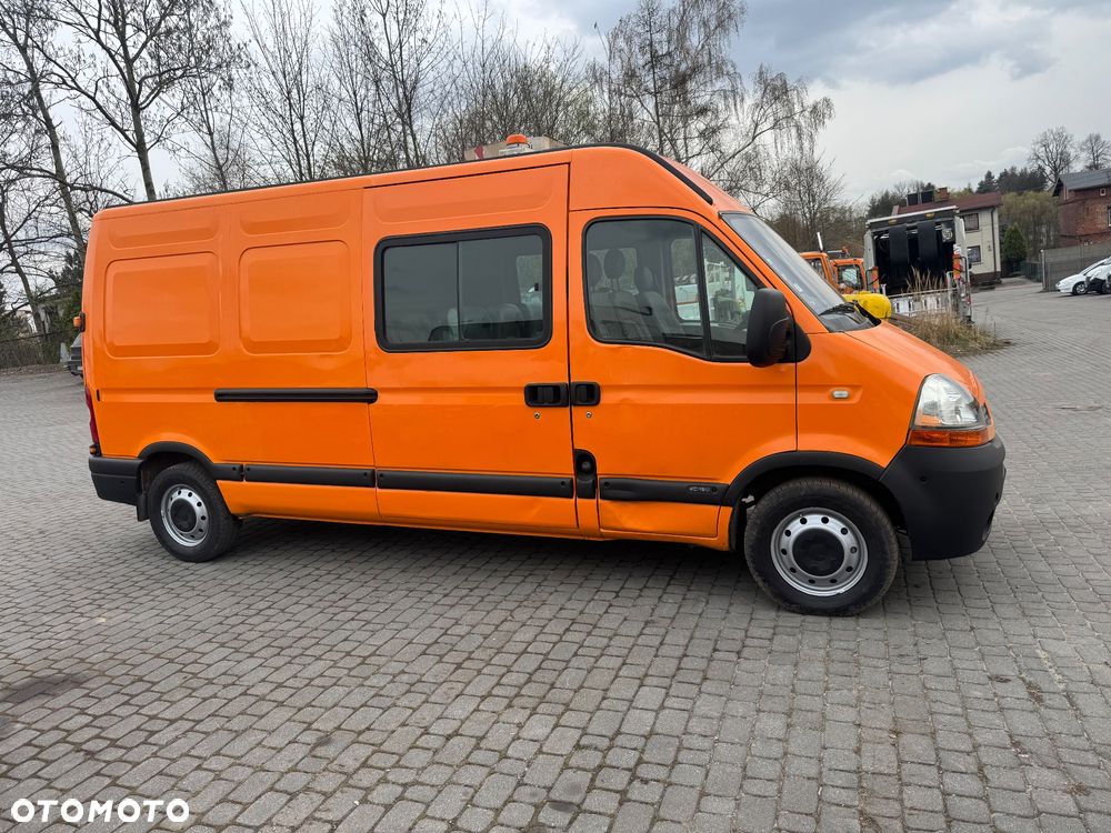 Renault Master Brygadówka 2009 r. 9 Osobowy 3 rzędy siedzeń 2m paka - 7