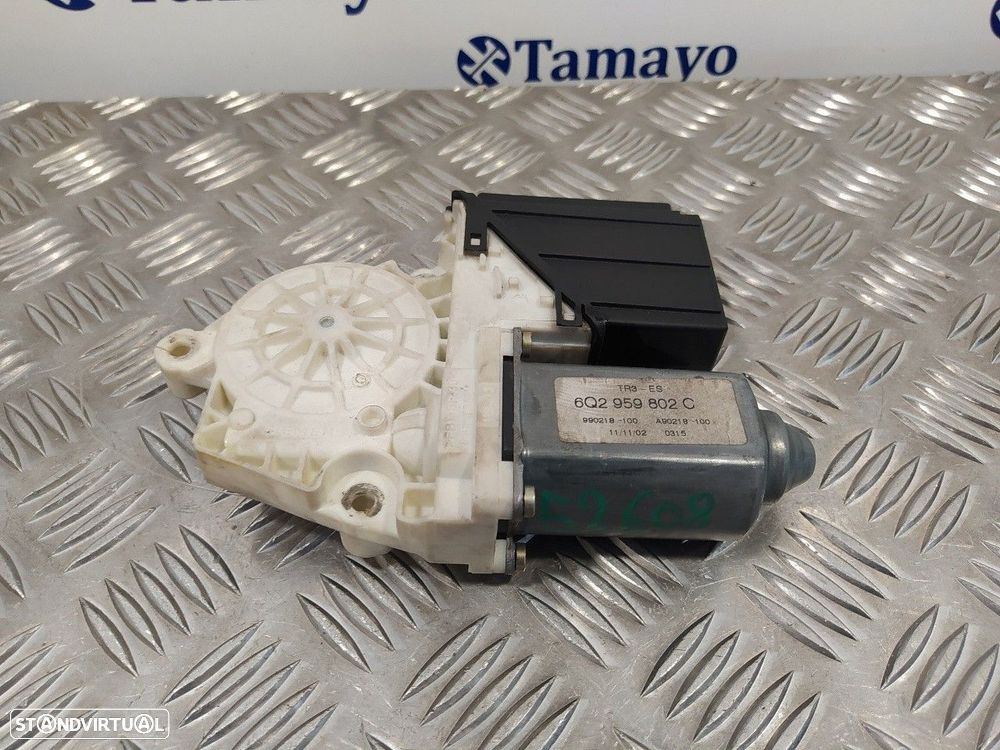 MOTOR ELEVADOR DE VIDRO FRONTAL ESQUERDO SEAT IBIZA III 2002 -6Q2959802C - 4
