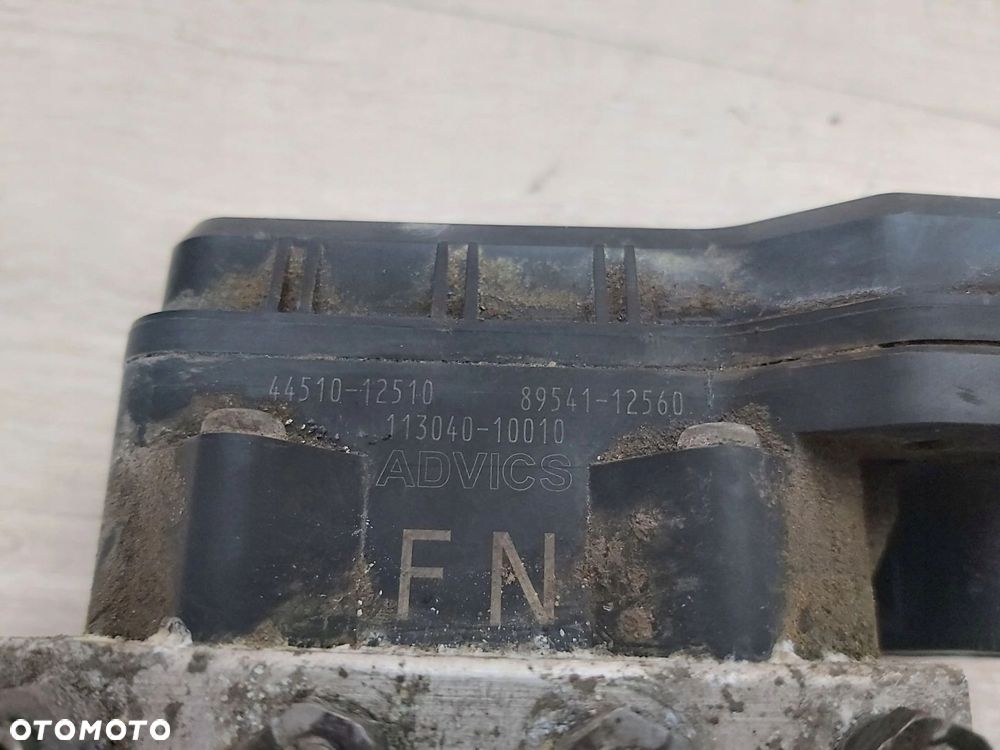 Toyota Corolla E15 pompa ABS sterownik 44510-12510 89541-12560 - 3