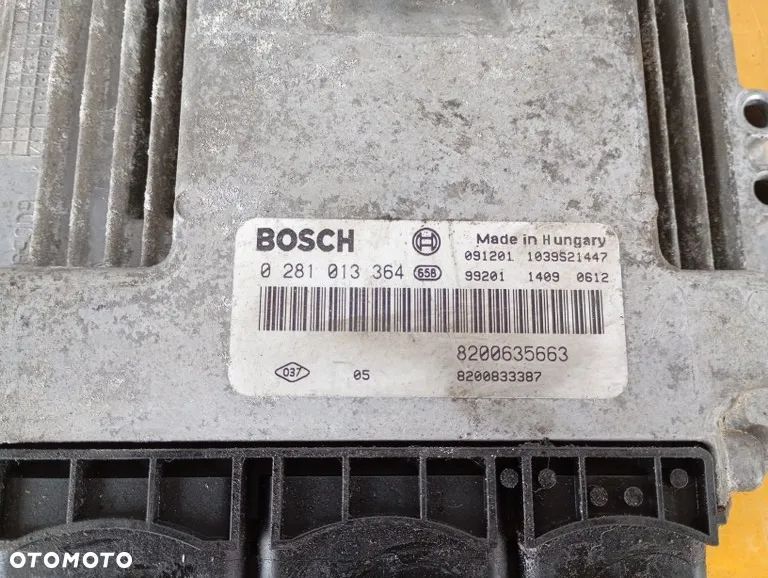 sterownik silnika komputer opel vivaro a renault trafic ii lift 2.5 dci 0281013364 - 4