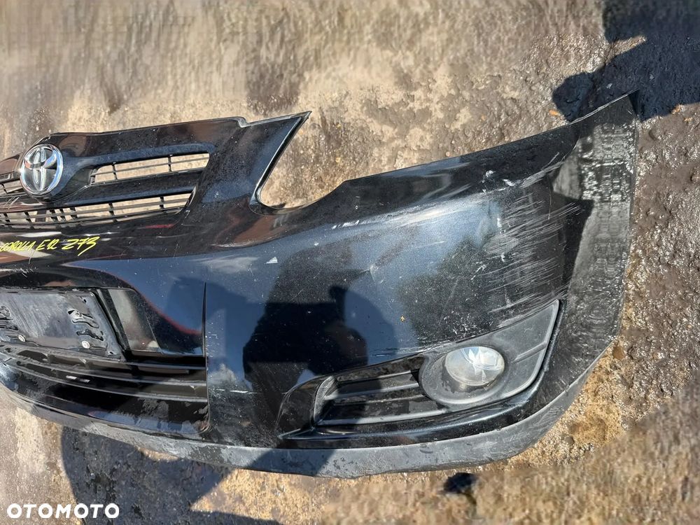 Zderzak przedni Toyota Corolla E12 kolor Z73 czarny przód OE - 2