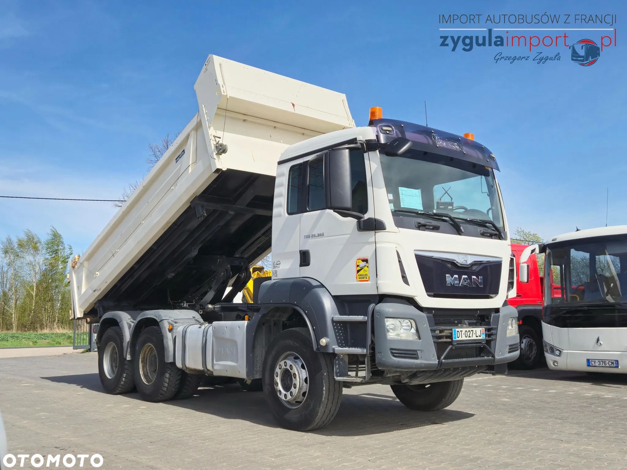 MAN MAN TGS 26.360 / 2 STRONNA WYWROTKA / EURO 6 - 1