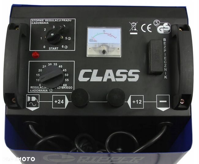 Prostownik z rozruchem 12/24V 600A solidny mocny ciężki rozruch TIR - 6