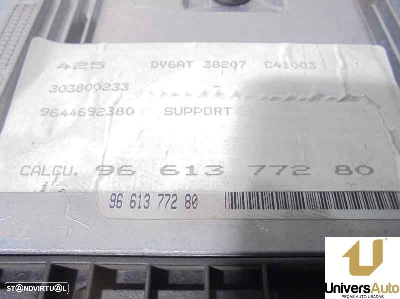 CENTRALINA MOTOR UCE PEUGEOT 307 2006 -9661377280 - 4