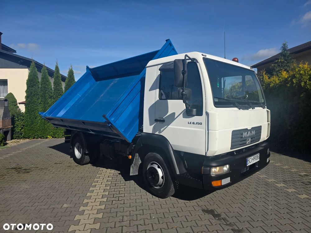 MAN LE 2000 !! Wywrot !! Blokada Mostu !! Kiper !! DMC 8400 kg !! hak - 11