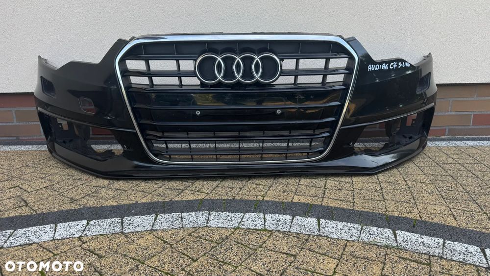 ZDERZAK AUDI A6 C7 S LINE 4G0 PRZÓD PRZEDNI