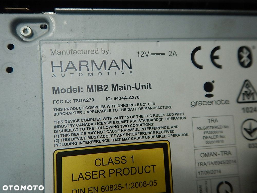 czytnik nawigacji multimedia mmi audi a6 c7 lift 4g1035044d - 7